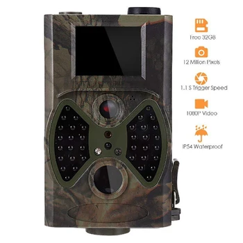

12MP HD 1080P Photo Trap Night Vision Wildlife Infrared Hunting Trail Cameras For Hunting HC-300A With IR Digital Hunting Camera