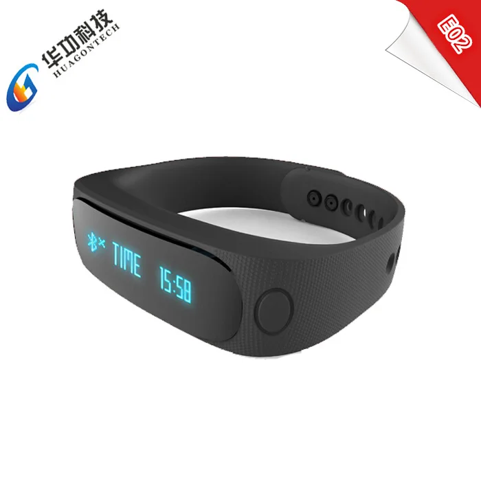 Smart Bluetooth bracelet worn E02 Andrews intelligent wear a sports management PSGSmart