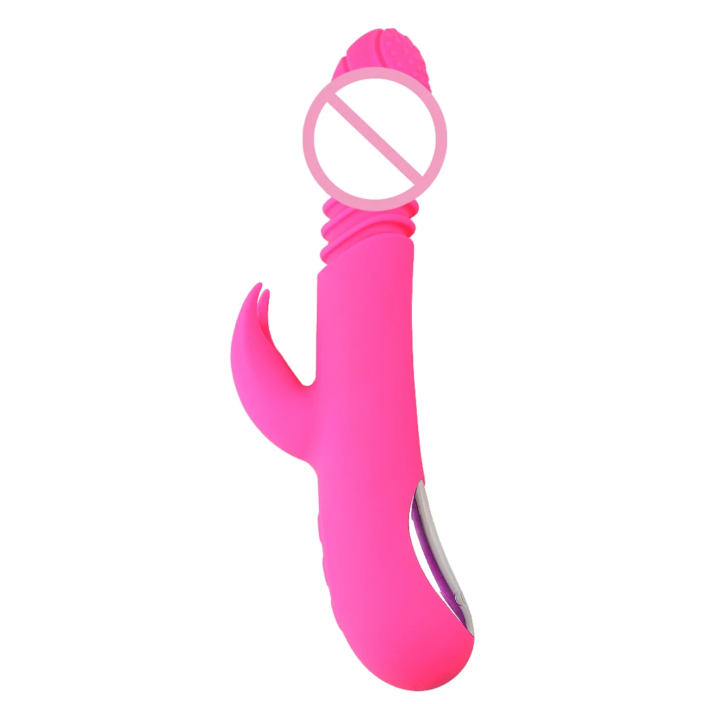 Multispeed Heatable Vibrator Silicone Dildo Vibration G-spot Massager Dual Motor Sex Toys for Women Clitoris Stimulator