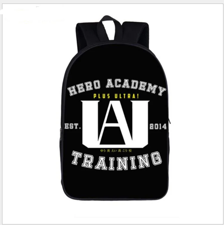 Рюкзак аниме My hero academy Pikachu для мальчиков и девочек студенческий школьный рюкзак