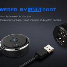 Автомобильный комплект 3,5 мм AUX, беспроводной адаптер, Bluetooth адаптер, автомобильный bluetooth-приемник 4,1, стерео мобильный аудио приемник