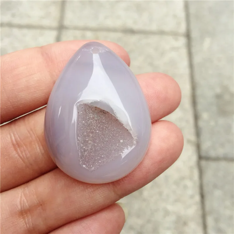 Natural Agate stones geode Design Women Men Best Friends Charming Crystal Stone Charms Pendant for Lovers 1pcs