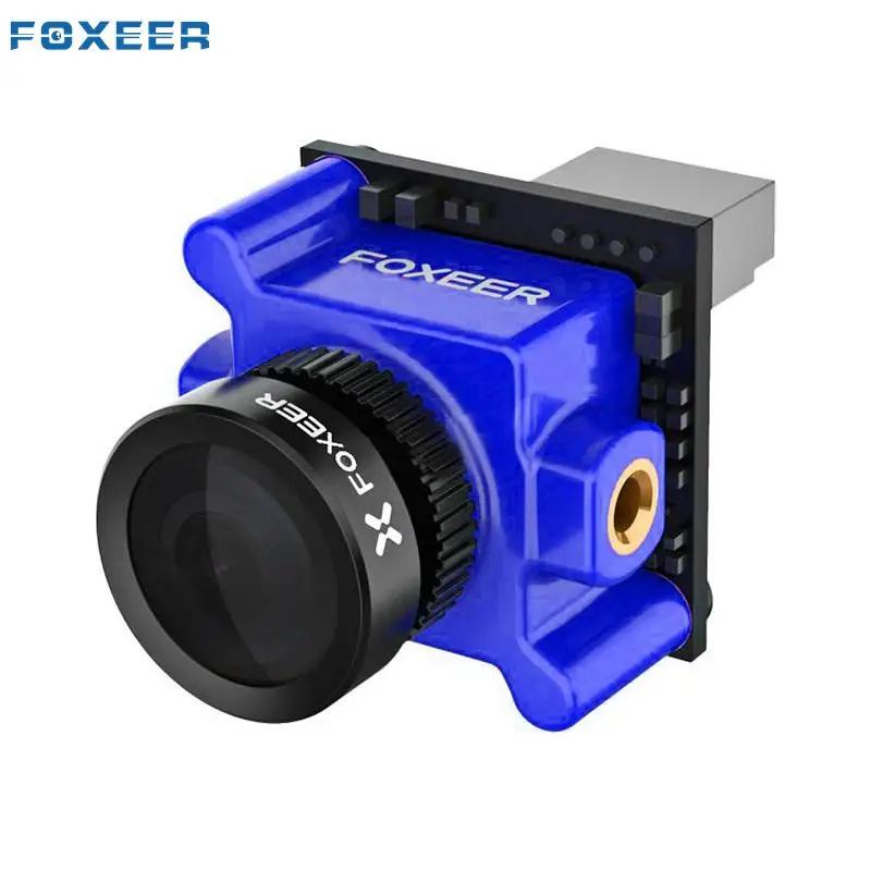 

Foxeer Monster Micro Pro 1.8mm 16:9 1200TVL PAL/NTSC WDR Low Latency FPV Camera Built-in OSD Black Blue Red