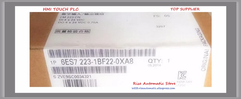 6ES7223-1BF22-0XA0 EM223 S7-200 цифровой I/O 4DI/4DO 24VDC 6ES7 223-1BF22-0XA0 6ES72231BF220XA0