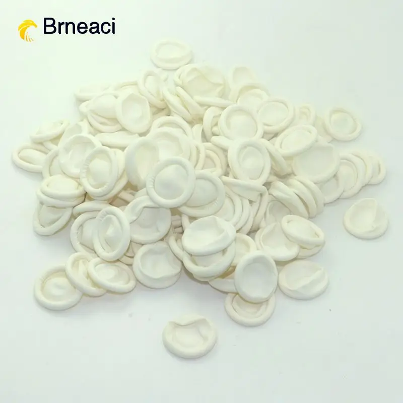 Brneaci антистатические кончики пальцев насадки для пальцев Защитная резиновая перчатка для восстановленной ЖК-работы около 800 шт