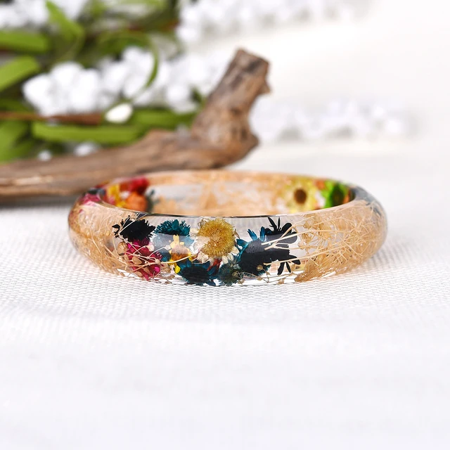 wooden children jewelry clear resin bangle| Alibaba.com