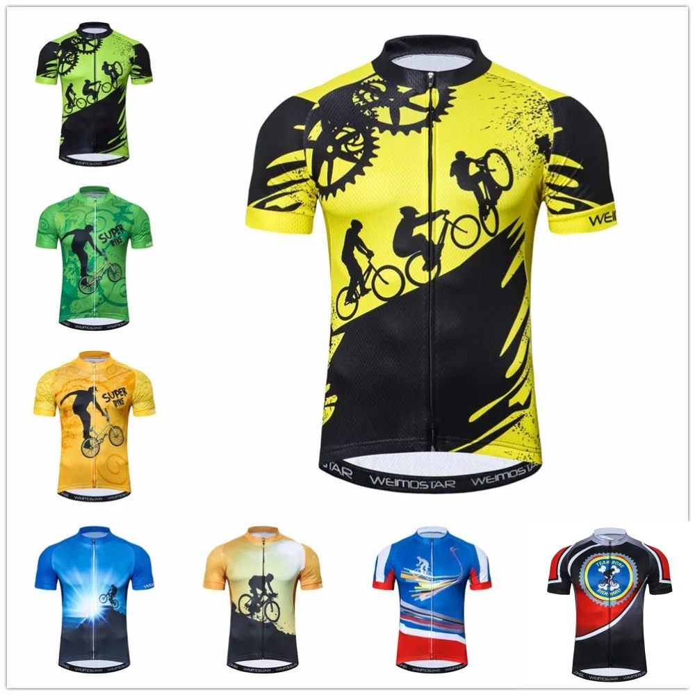 Уличная велосипедная майка мужская велосипедная одежда Ropa Ciclismo maillot road MTB Jersey youth горный велосипед Джерси желтый