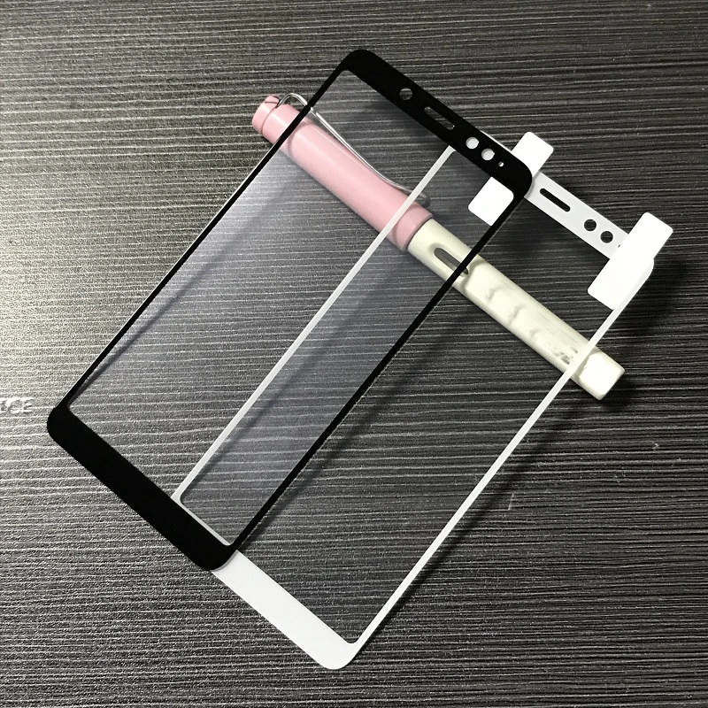 Полное покрытие закаленное стекло для Xiaomi Mi A1 5X Y1 Redmi 5 Plus Защитная пленка экрана
