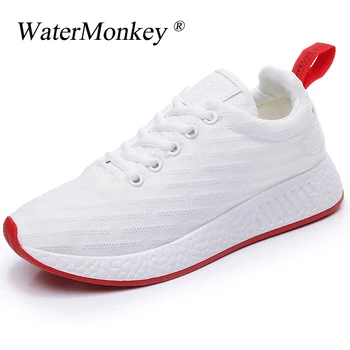 

Fashion Sneakers Women Running Shoes Sport Shoes Lace-Up Breathable Shoes Mesh Round Cross Straps Flat Sneakers Casual Shoes