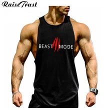 New 2017 fashion cotton  sleeveless shirts tank top men Fitness shirt mens singlet  Bodybuilding Plus size gymvest fitness men