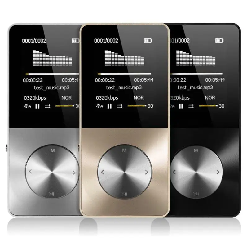 Металлический MP4 плеер 16 Гб Цифровой диктофон без потерь HiFi Звук Музыкальный