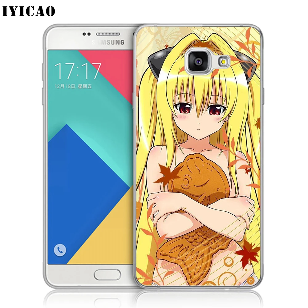 Мягкий силиконовый чехол для телефона IYICAO To Love Ru Darkness Samsung A10 A30 A40 A50 A70 M10 M20 M30