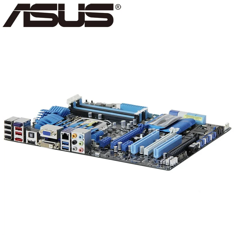 Asus P8Z68-V Pro/GEN3 настольная материнская плата Z68 Socket LGA 1155 i3 i5 i7 DDR3 32G ATX UEFI биос оригинальная б/у материнская плата в продаже