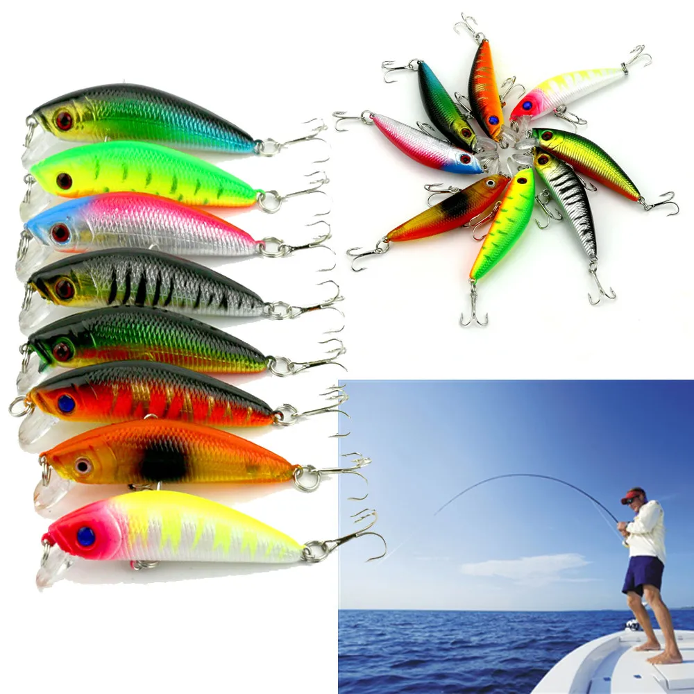 

8.1g 7cm 1 PC Road Sub Snakehead Fishing Lure Minow Sea Fishing Bait Ocean Boat Fishing Artificial Bait At random accessories#35