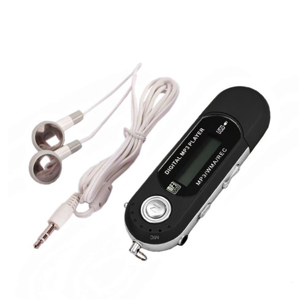 Экран MP3 U диск No. 7 батарея карта USB in line радио кассетный плеер черный|MP3-плееры| |