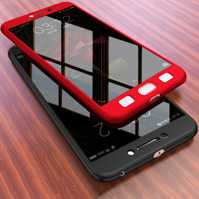 

Plastic Hard 360 Full Protect Case Xiaomi Redmi 4X Note 4 Redmi 5 Plus Redmi Note 5A Note 5 Pro Protective Glass+Back Cover Case