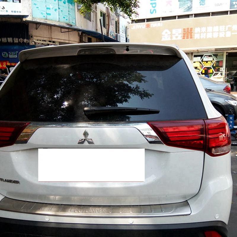 Для Mitsubishi Outlander спойлер 2013 2018 Высокое качество ABS Материал автомобильный праймер