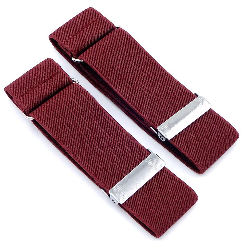 1 Pair Men Women Shirt Sleeve Holders Adjustable Armband Elasticated Sleeve Garters Accessories Business Fashion Sleeve Cuffs - Цвет: 3