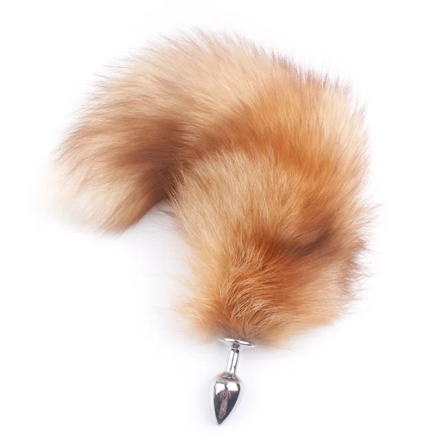 Fanala Drop Shipping Real Red Fox Tail Anal Plug Metal Butt Plug Animal  Cosplay Tail Erotic Sex Toy For Couple 19.88 Tail Y190716 From Gou05,  $11.06