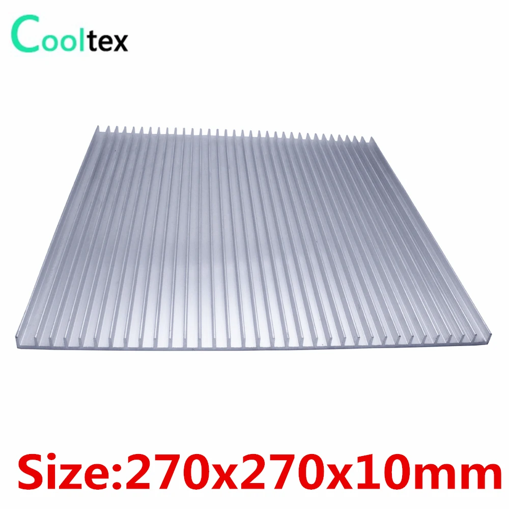 COOLTEX 270x270x10mm de Alumínio Do Dissipador de