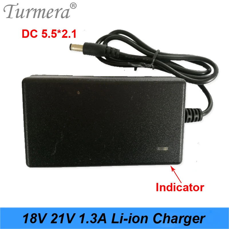 21V 18V 1.3A Lithium Battery Charger Electric Screwdriver 18V 5Series 18650 Lithium Battery Wall Charger DC 5.5  2.1 MM Free shipping 06