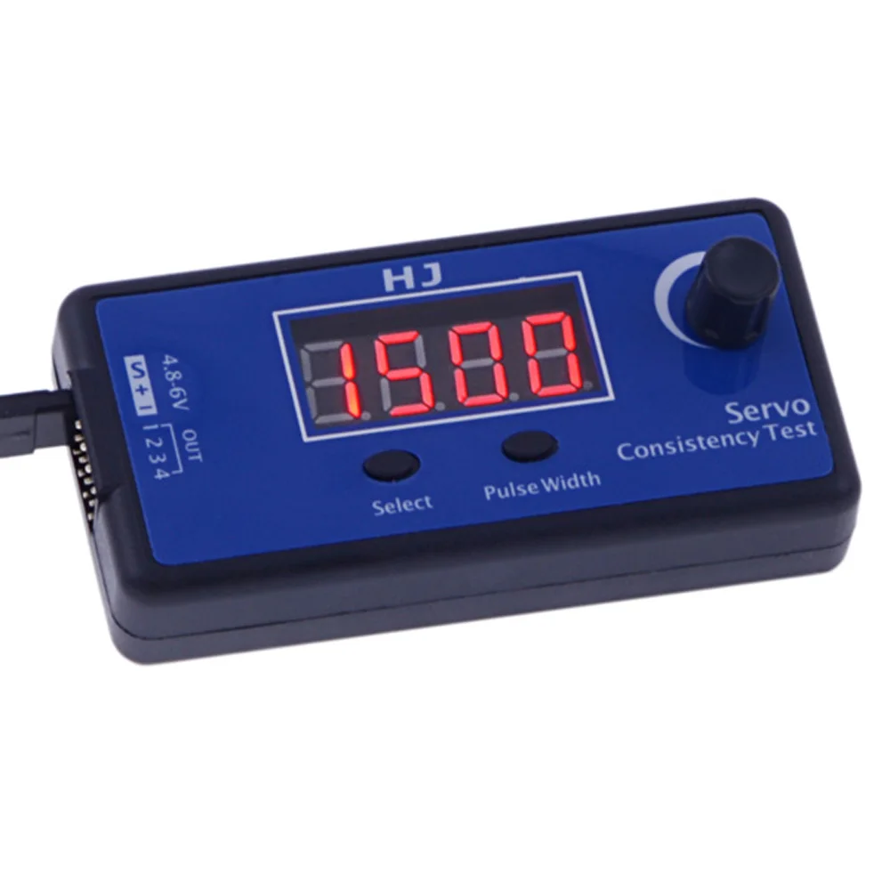 

High Quality HJ Digital Servo Tester/ESC Consistency Tester DC 5~6V Tester for RC Quadcopter Airplane Car Tool Parts