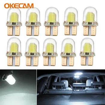 

10X T10 LED Bulbs 168 194 W5W T10 Car Wedge Interior Lights For VW Golf 7 4 5 6 Polo T4 T5 Beetle Passat B6 B5 B7 Caddy Touran