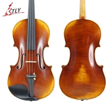 Мастер Подгонянная Высококачественная антикварная полноразмерная скрипка 25 лет естественная сушка ель клен профессиональный ручной работы скрипки