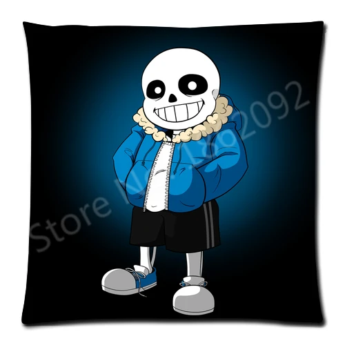 Hot Undertale Game Kussenhoes Undertale Sans En Papyrus Kussensloop Black Skeleton Brother Geschenken Kids Home Decor Twee Kanten Gifted Classroom Decorative Gift Traysdecorate Gift Box Aliexpress
