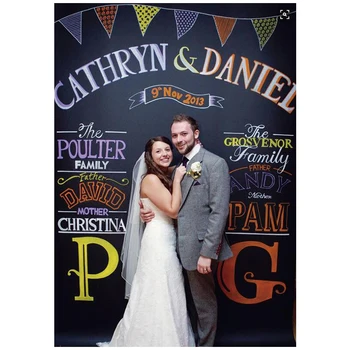

Allenjoy photography backdrops black bottom wedding love customized colorful background photography backdrop for lovers