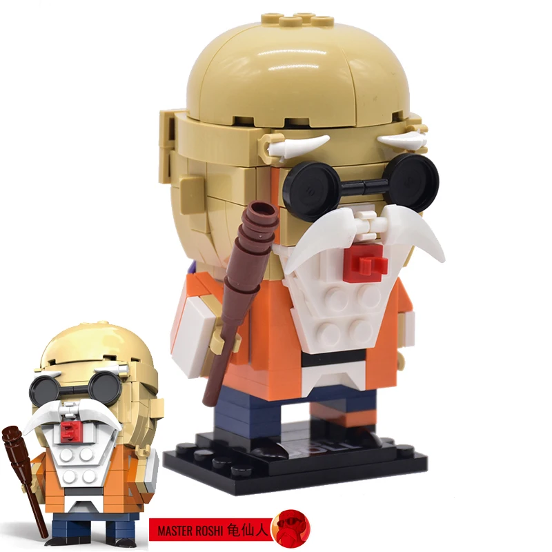 Decool Brickheadz Dragon Ball Z SuperHeroes IronMan Marvel Super Heroes Batman Figures Building Block Bricks Heads legoing Toys