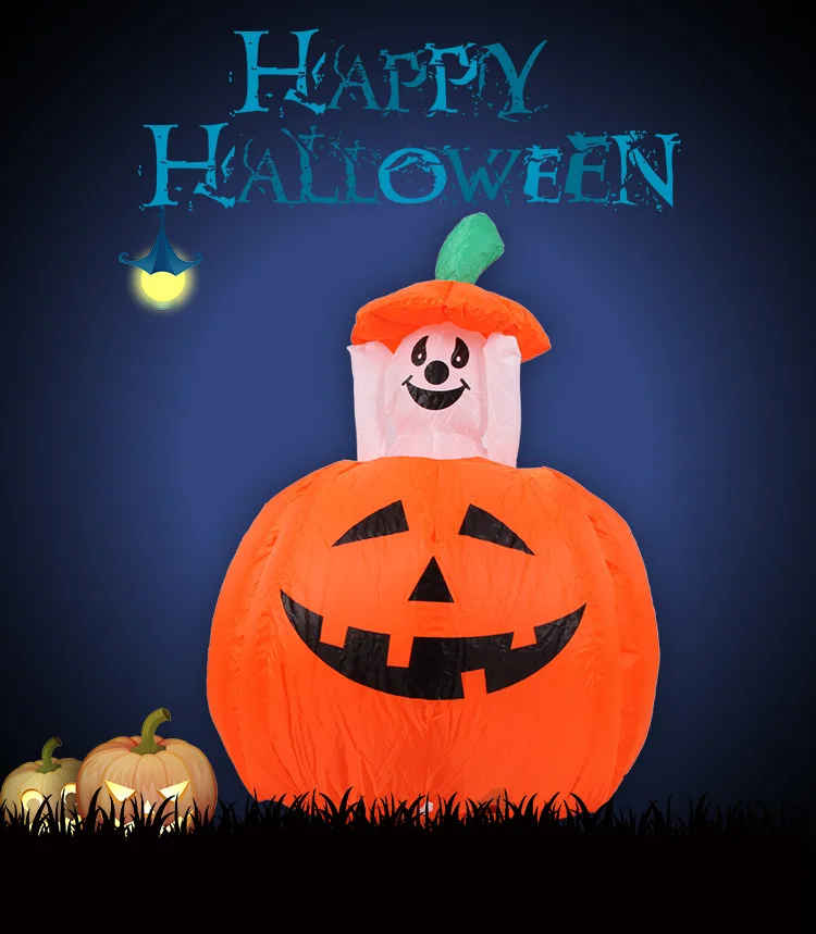4 foot animated halloween inflatable pumpkin and ghost yard garden decoration up and downchina - Inflatable Halloween Yard Decorations 4 foot animated halloween inflatable pumpkin and ghost yard garden decoration up and downchina - Inflatable Halloween Yard Decorations