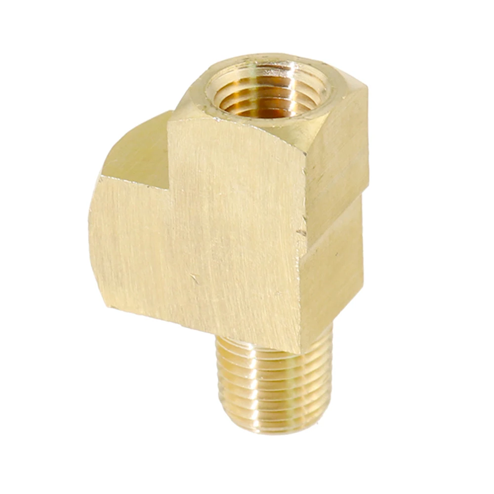 3750 SAE 130424 1/8 1/4 3/8 металлический латунный фитинг для труб Штекерный Тройник уличный