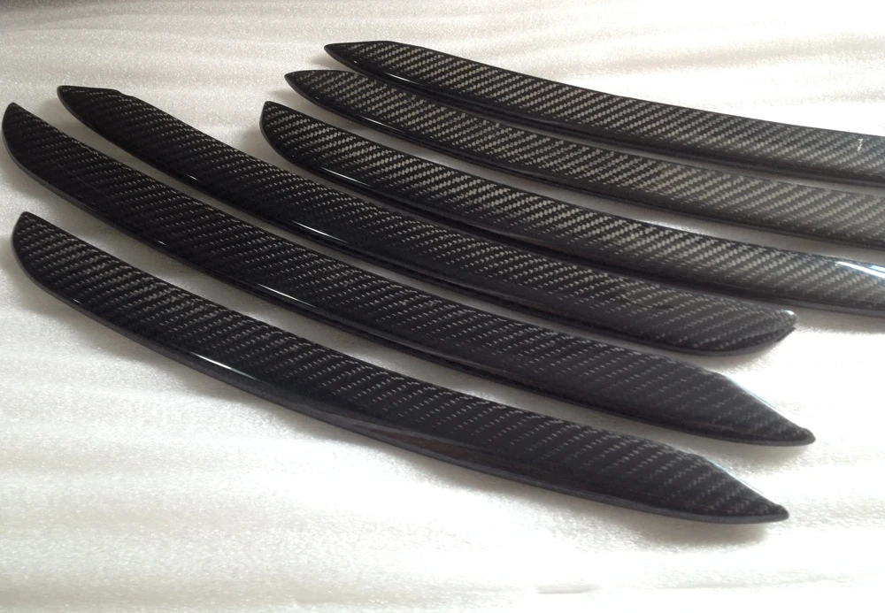 Carbon Fiber Front Splitter for Audi TTRS OEM 6PCS 2008-2013