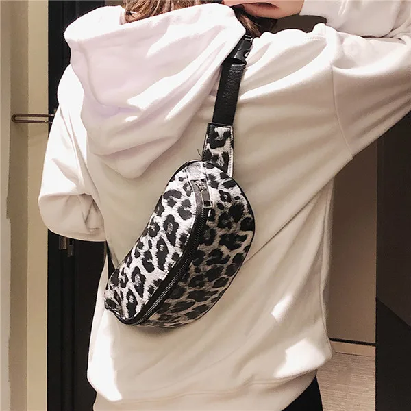 Женская сумка на молнии с леопардовым принтом, сумка-мессенджер, Спортивная нагрудная сумка, поясная сумка, Sra bolsas Sac a основной