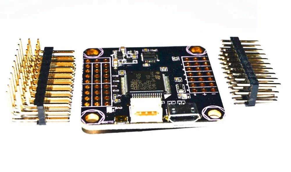 SP Racing Betaflight CC3D REVO F4 STM32F405 Контроллер полета с Vbat/зуммером для RC многороторных