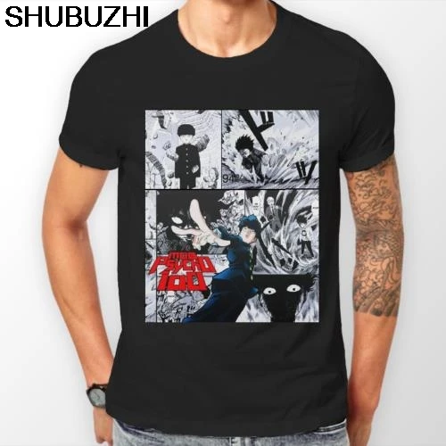 

Mob Psycho 100 Manga Strip Anime Manga Unisex Tshirt T-Shirt Tee ALL SIZES Cartoon t shirt men Unisex tshirt sbz1409