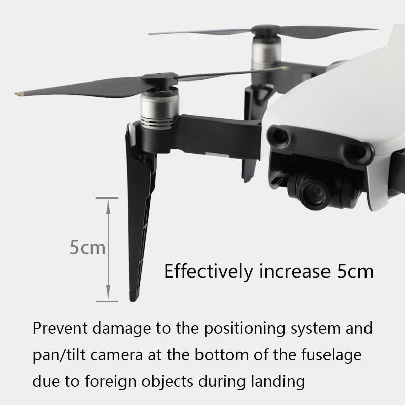 Расширенная подставка 5 см посадочная Шестерня ноги повышенная поддержка ног протектор Расширение Замена аксессуары для DJI Mavic Air