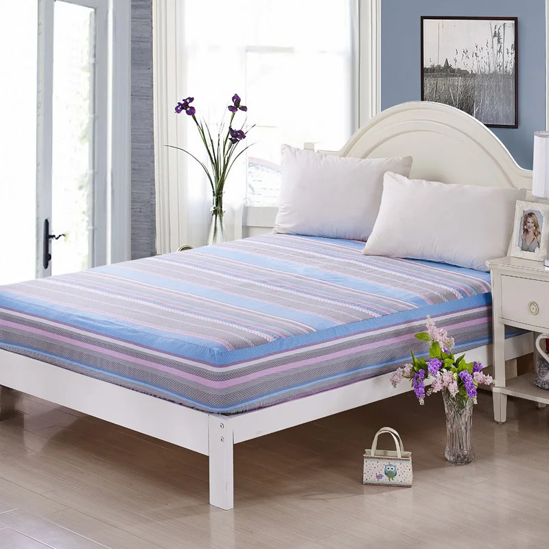100 Cotton Fitted Bedsheet With Elastic/Bedspread/Mattress Cover