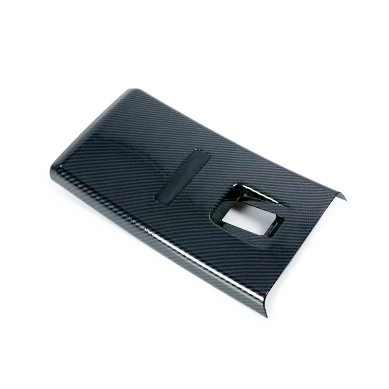 Автомобильный Стайлинг АБС-пластиковый интерьерный задний Вентиляционный Выход панель накладка для Mitsubishi Eclipse Cross - Цвет: carbon fiber color