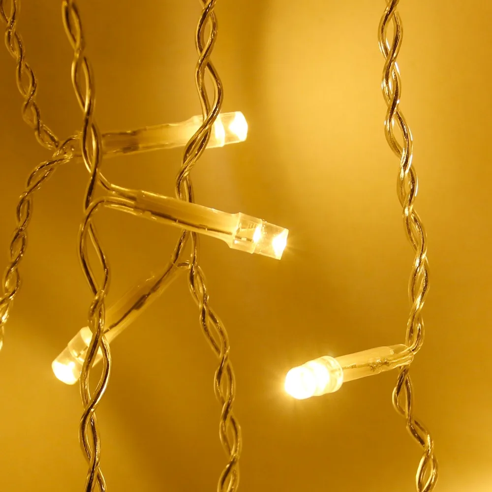 Best Outdoor Decoration Curtain Icicle Led String Lights LED Lighting Supplies