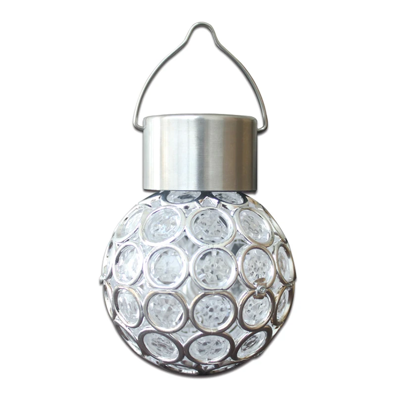 

HOT Solar LED Hanging Light Lantern Waterproof Hollow Out Ball Lamp for Outdoor Garden Yard Patio LSF99