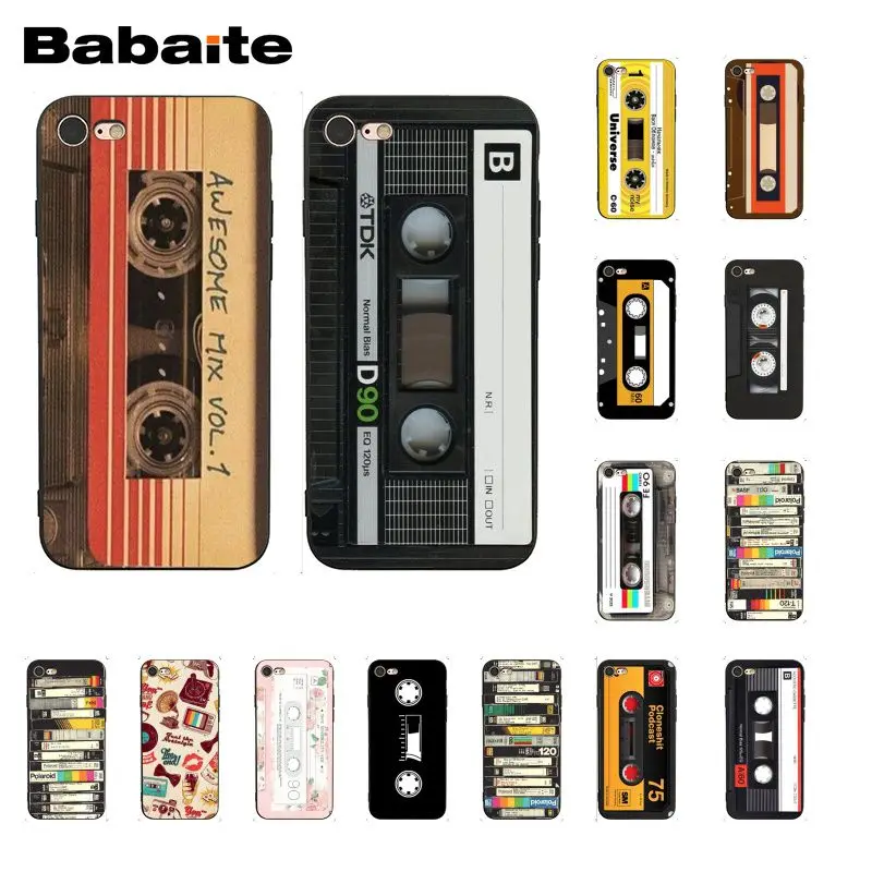 

Babaite RETRO CLASSIC CASSETTE Phone Case for iphone 11 Pro 11Pro Max 8 7 6 6S Plus X XS MAX 5 5S SE XR