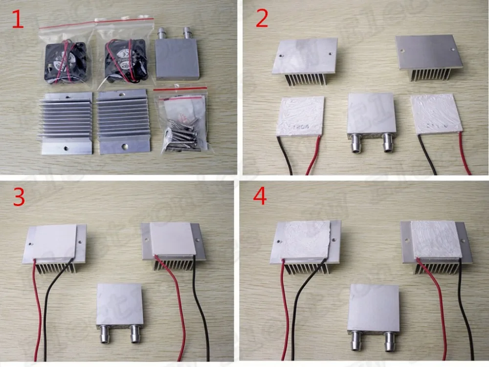 Новый DIY наборы термоэлектрический Пельтье холодильная система охлаждения|system