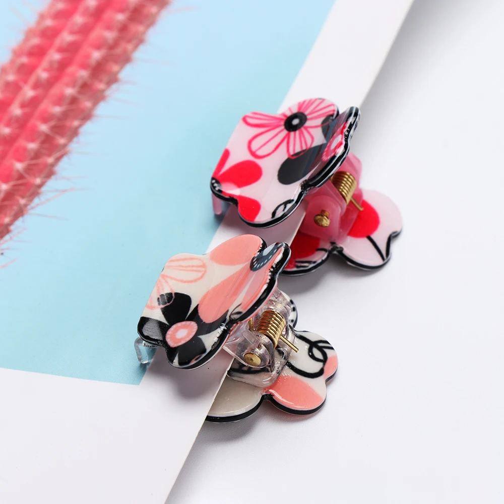 

Women Leopard Acrylic Hair Claw Acrylic Clamps Clips Banana Barrette Hairpin Ponytail Accessories Kids Headwear Hair Accessories