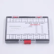 T-6006 S/стальные штифты с трубками 35 комплектов