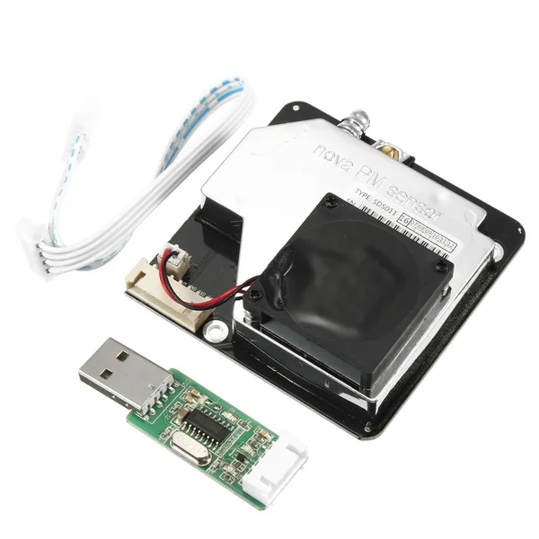 

1PC Nova PM sensor SDS011 High precision laser pm2.5 air quality detection sensor module Super dust dust sensors, digital output