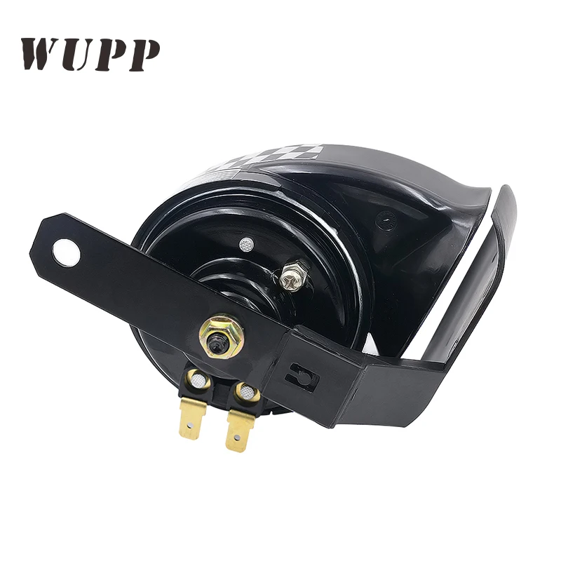

WUPP Car Horn Loud Sound Horn Snail 12V 40W 110Db Snail Car Horn With Snail Design Two Tones Car Motorcycle Accessories