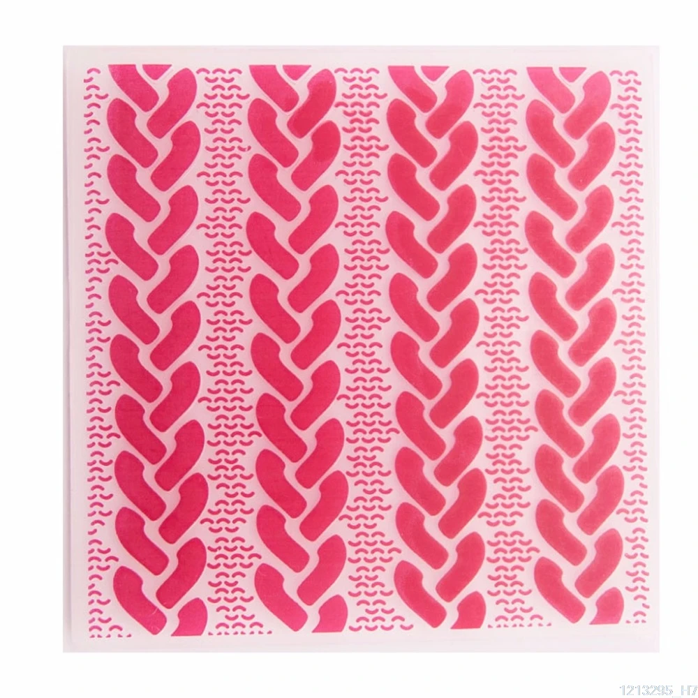 Plastic Embossing Folder Template DIY Scrapbook Photo Album Card Making Decoration Crafts