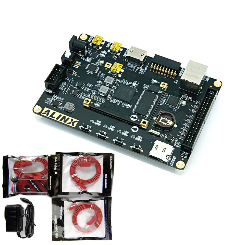 Intel Alter FPGA Cyclone 10 Cyclone10 10CL006 макетная плата 32 Мб SDRAM 1000 м Ethernet и кабель USB платформы